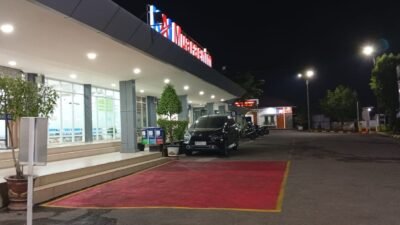 KAI services resmi buka area parkir di stasiun Muara Enim Palembang Sumatra Selatan (FOTO : Dok KAI sevices)