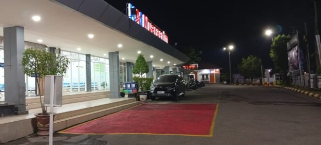 KAI services resmi buka area parkir di stasiun Muara Enim Palembang Sumatra Selatan (FOTO : Dok KAI sevices)
