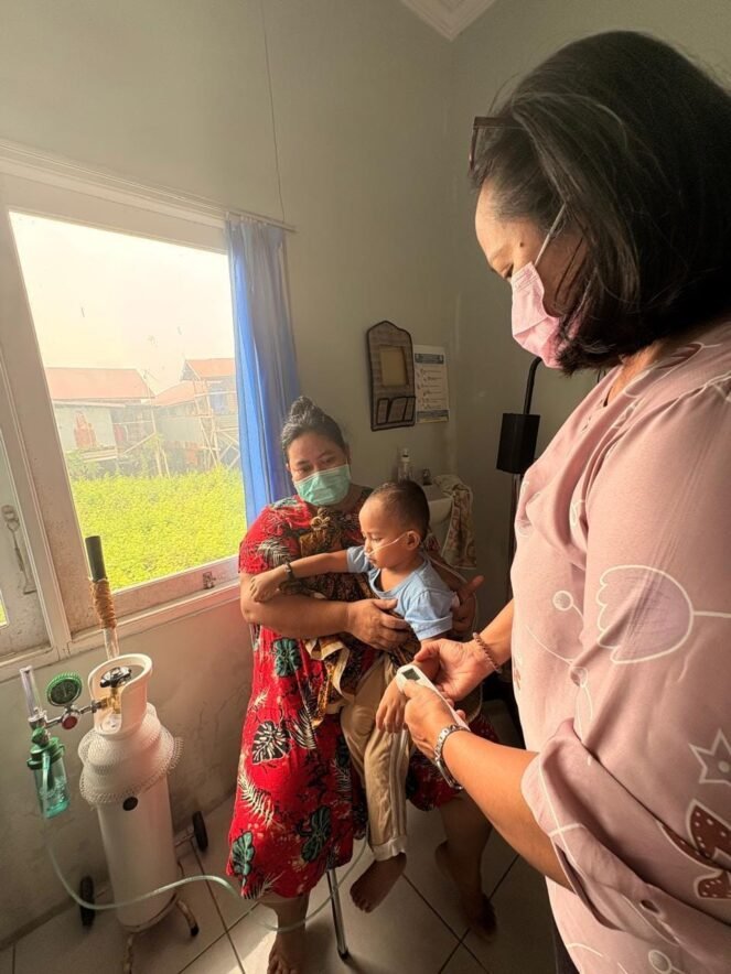 Kementerian Kesehatan (Kemenkes) mempercepat penyaluran bantuan kesehatan bagi masyarakat terdampak kebakaran hutan dan lahan (karhutla)Foto : dok.Kemeskes
