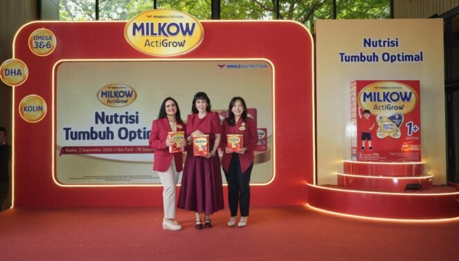 Selain menawarkan variasi kemasan dan rasa, MILKOW ActiGrow mengusung NutriTotal Formula dan Triple Nutriens(Foto: Ist)